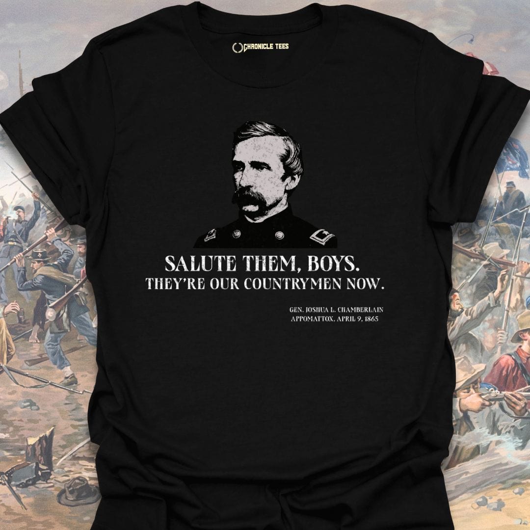 Salute Them, Boys - Gen. Joshua Chamberlain T-shirt