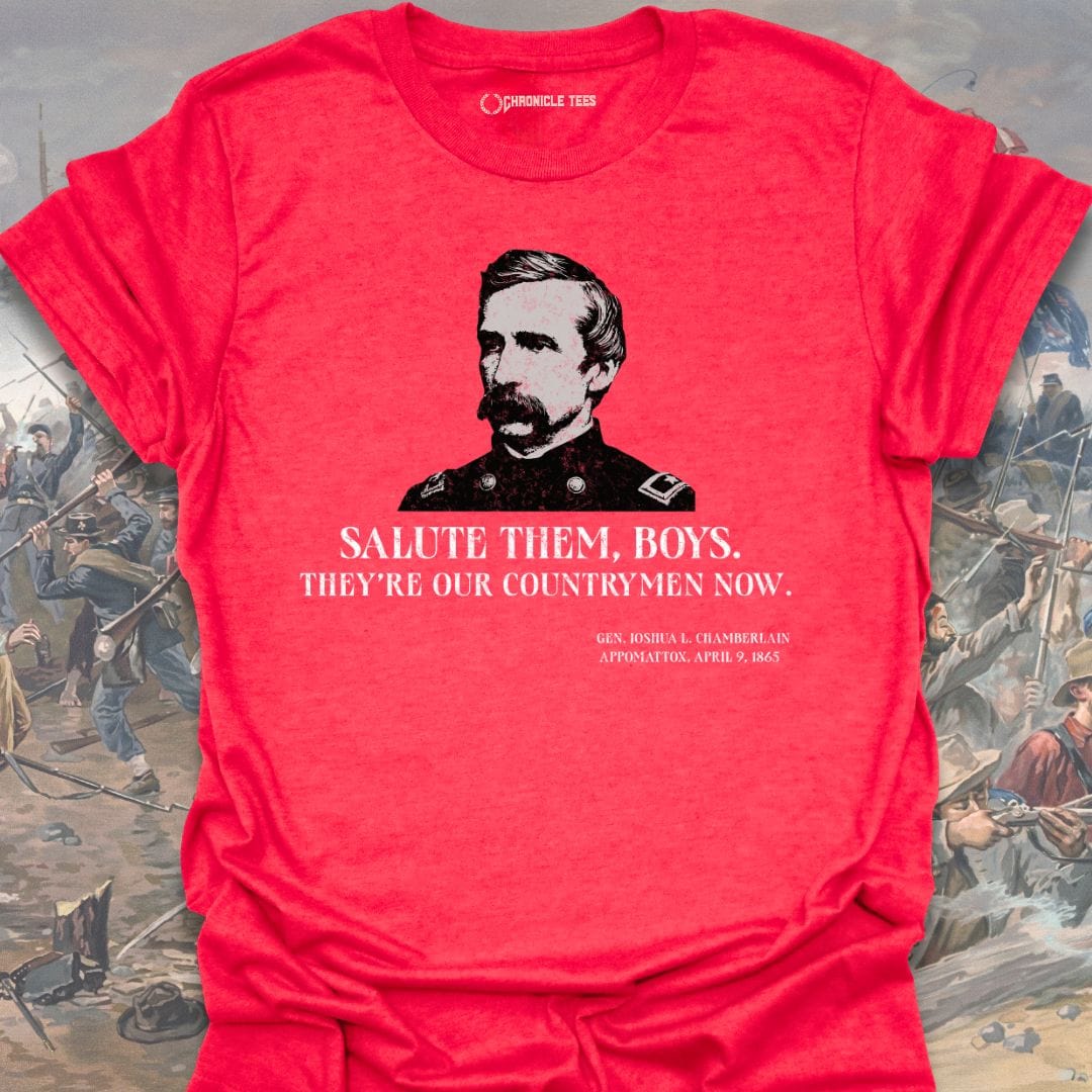 Salute Them, Boys - Gen. Joshua Chamberlain T-shirt