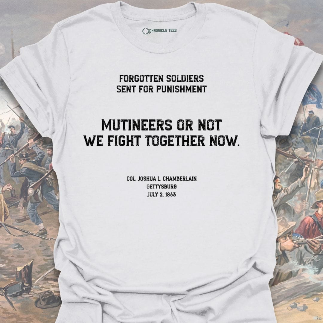 Mutineers Or Not - Col. Joshua Chamberlain T-shirt