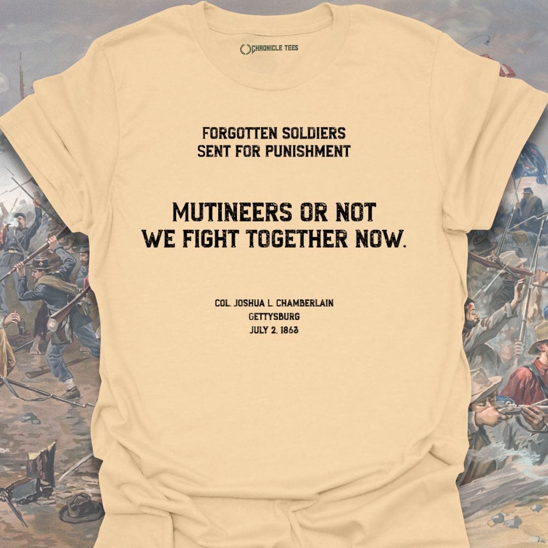 Mutineers Or Not - Col. Joshua Chamberlain T-shirt