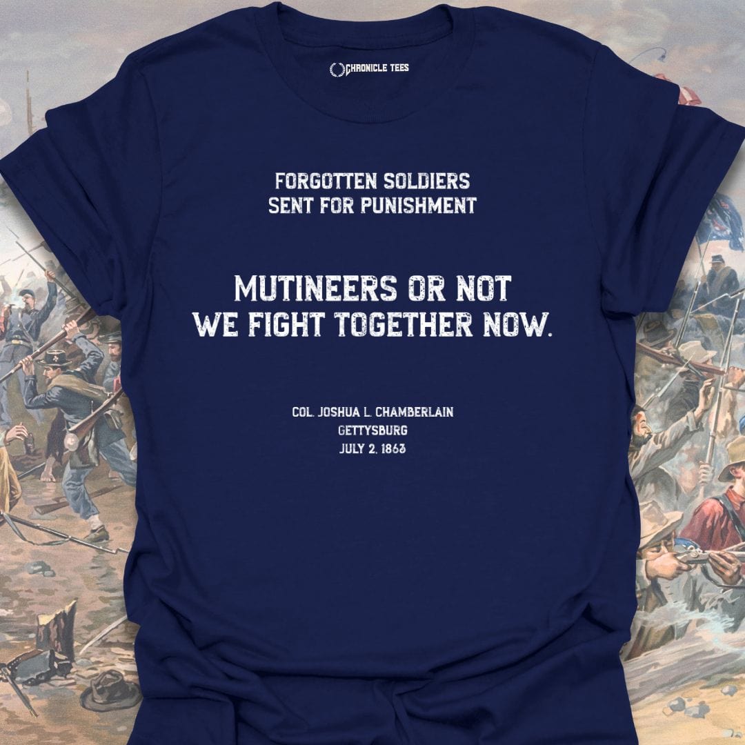 Mutineers Or Not - Col. Joshua Chamberlain T-shirt