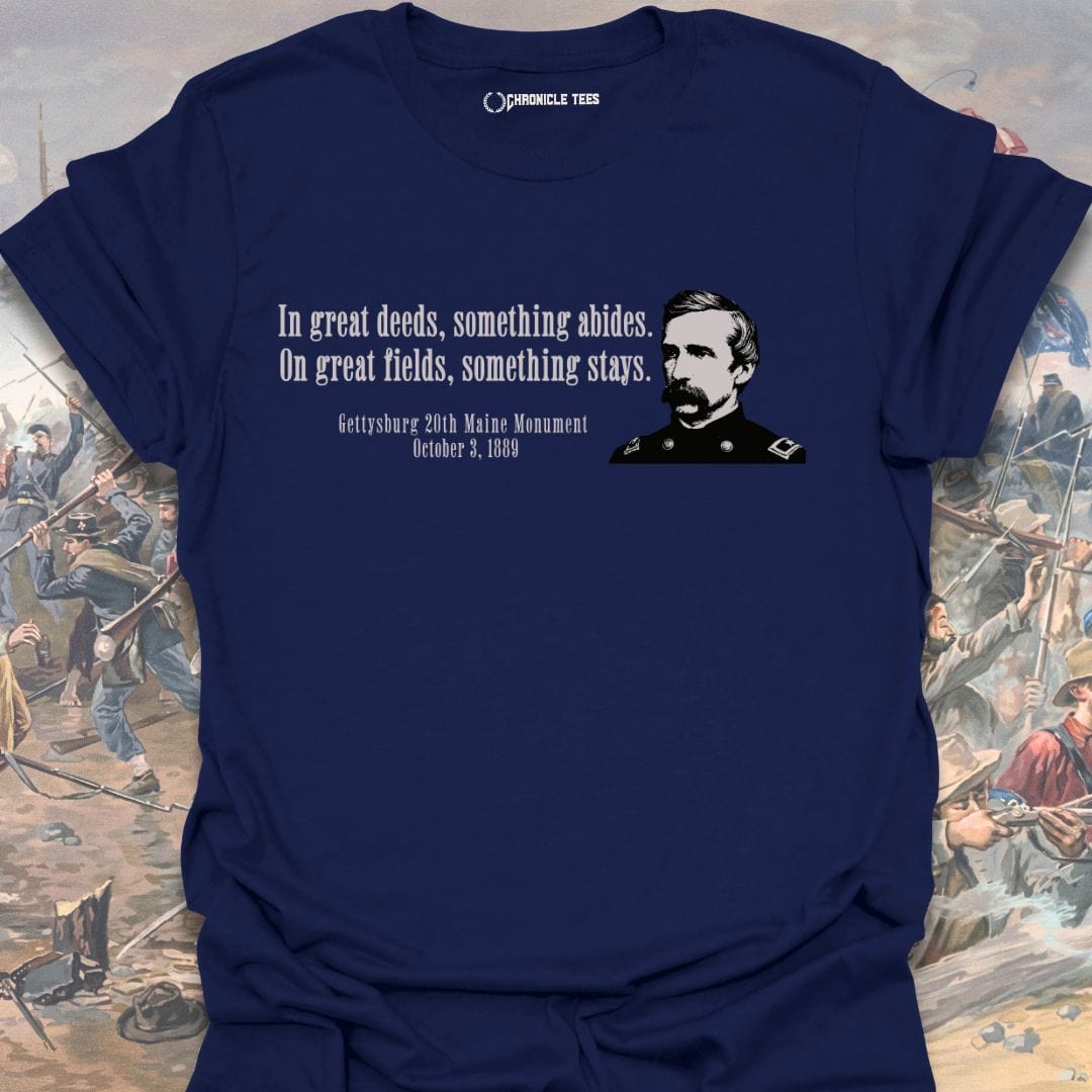In Great Deeds, Joshua Chamberlain - 1889 T-shirt