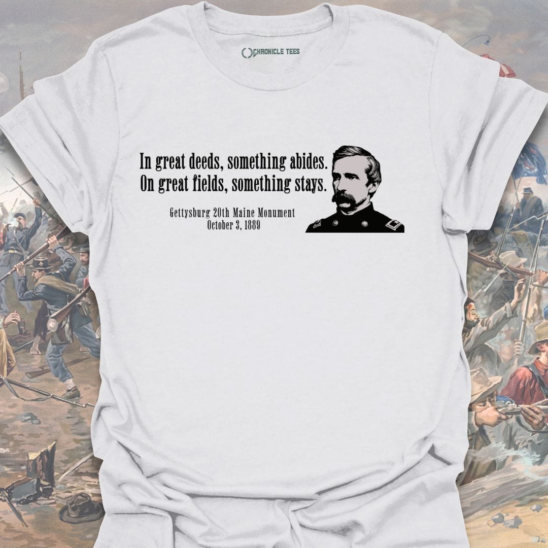 In Great Deeds, Joshua Chamberlain - 1889 T-shirt