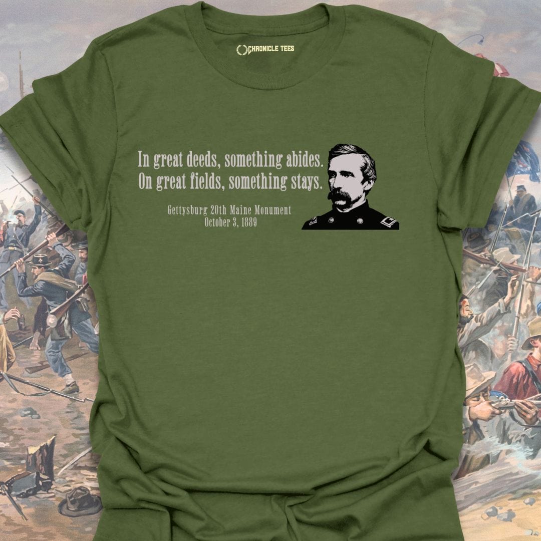 In Great Deeds, Joshua Chamberlain - 1889 T-shirt