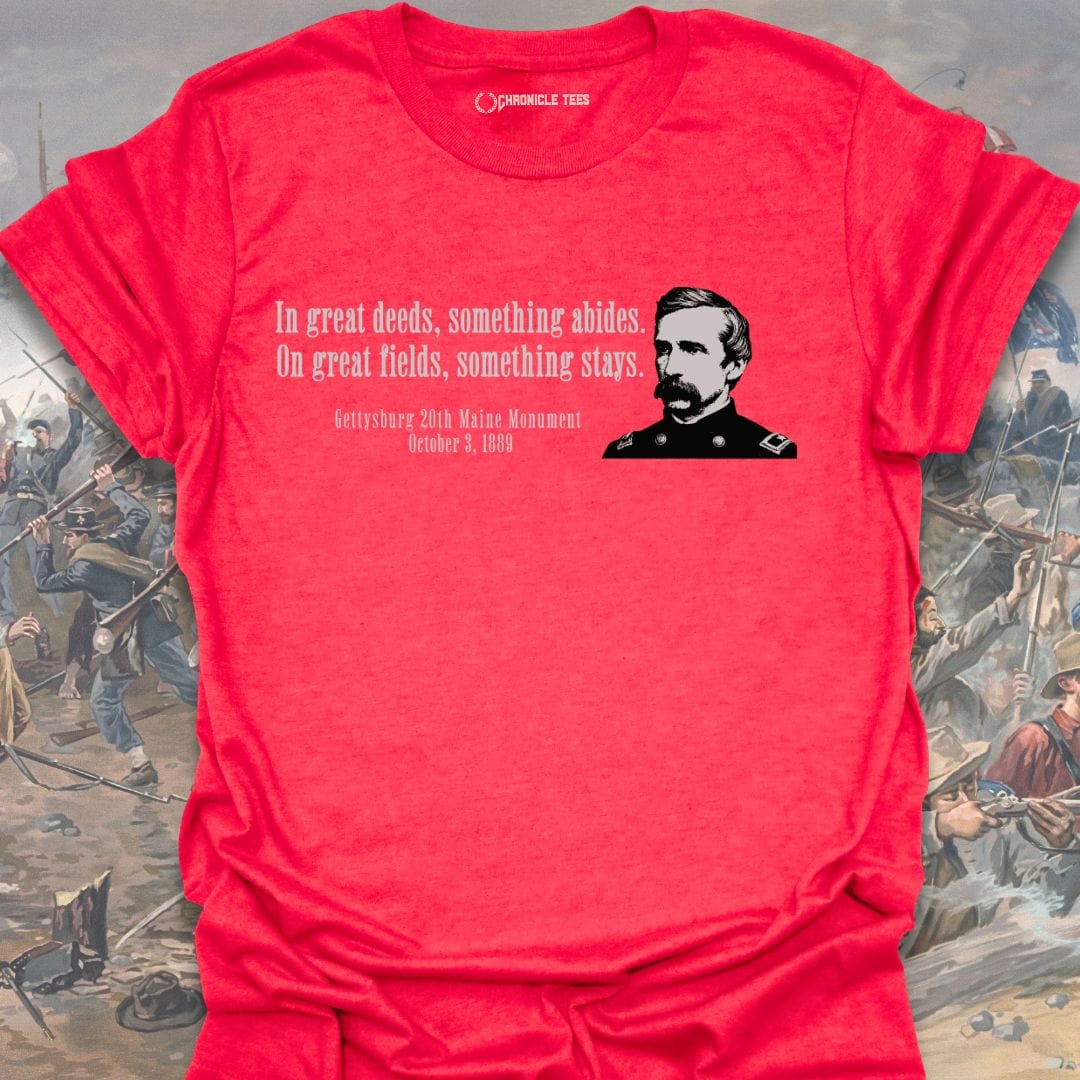 In Great Deeds, Joshua Chamberlain - 1889 T-shirt