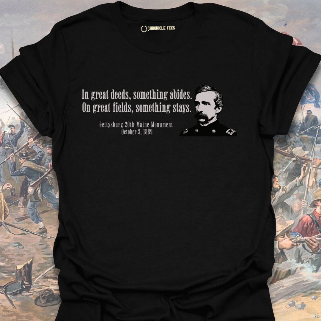 In Great Deeds, Joshua Chamberlain - 1889 T-shirt