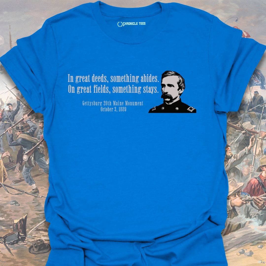 In Great Deeds, Joshua Chamberlain - 1889 T-shirt
