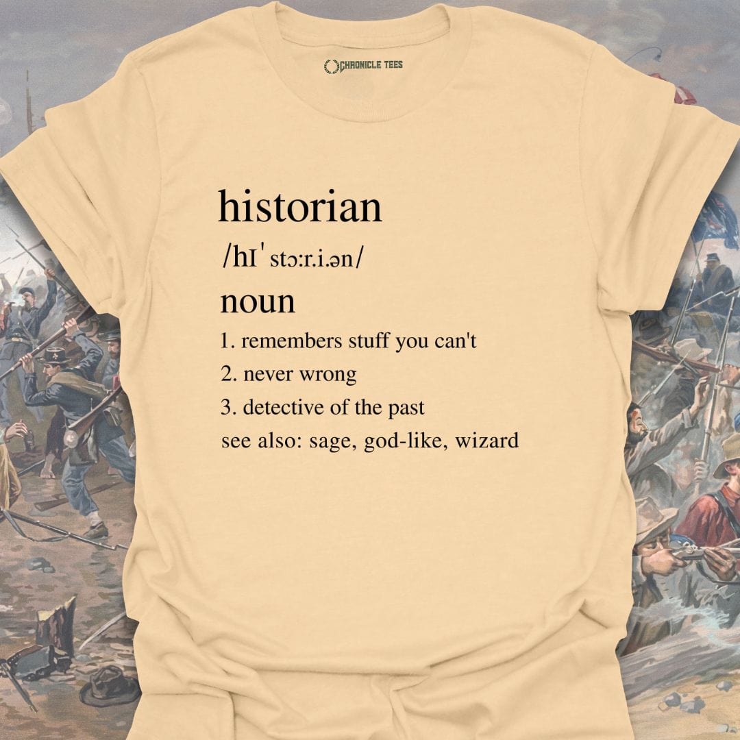 Historian Dictionary T-shirt