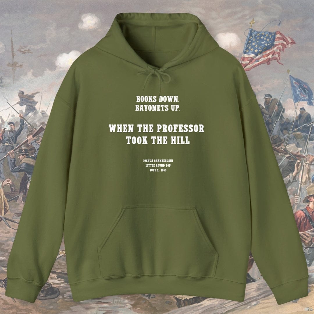 When The Professor Took The Hill Joshua Chamberlain - 1863 Hoodie