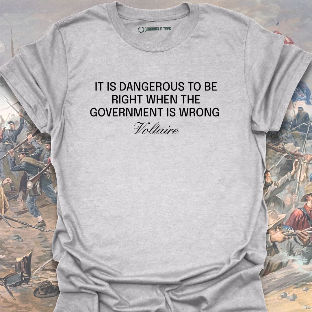 Dangerous Truth Voltaire T-shirt