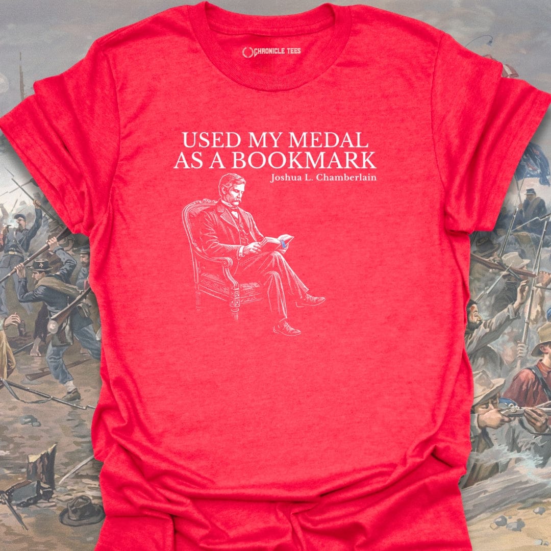 Medal As A Bookmark T-shirt