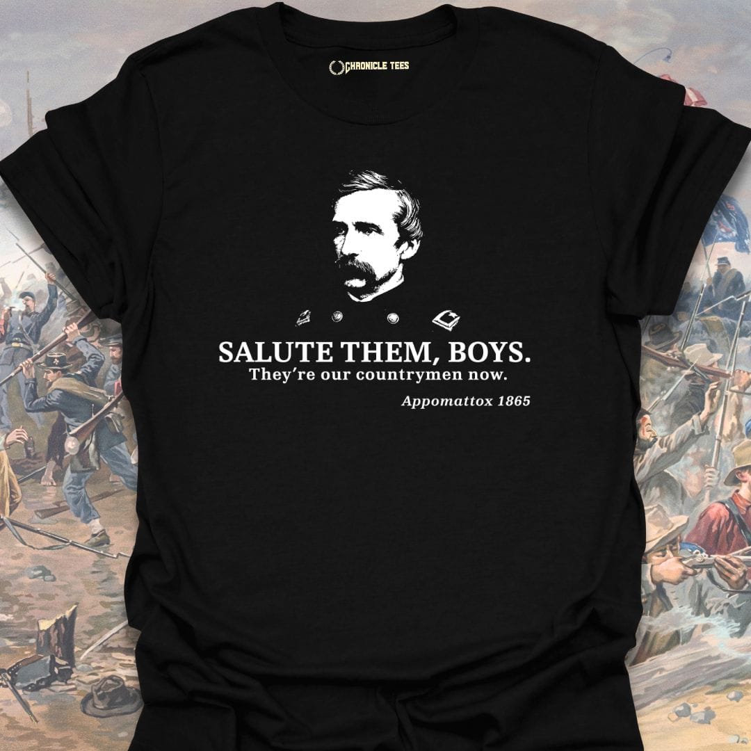 Salute Them, Boys - Chamberlain T-shirt
