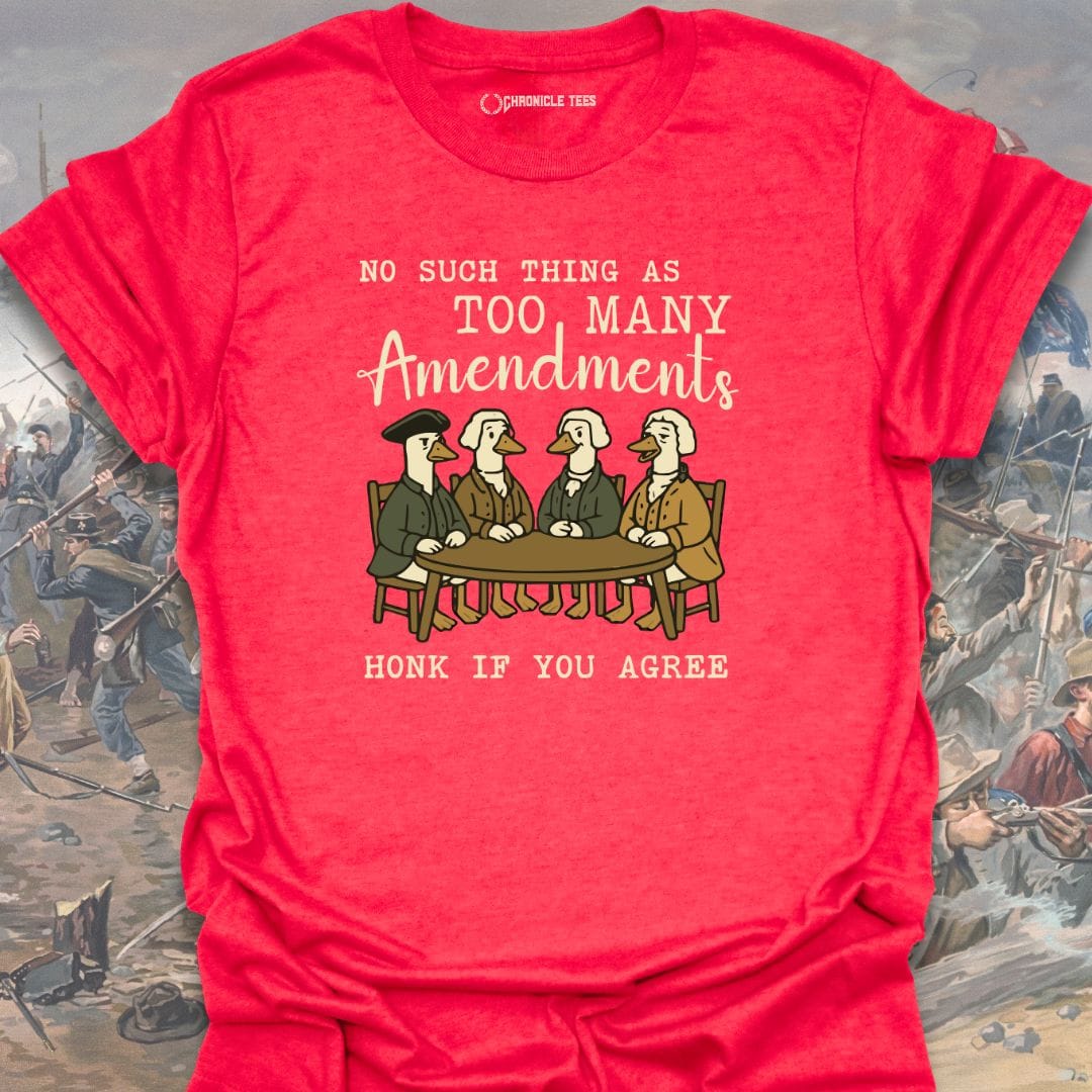 Too Many Amendments T-shirt