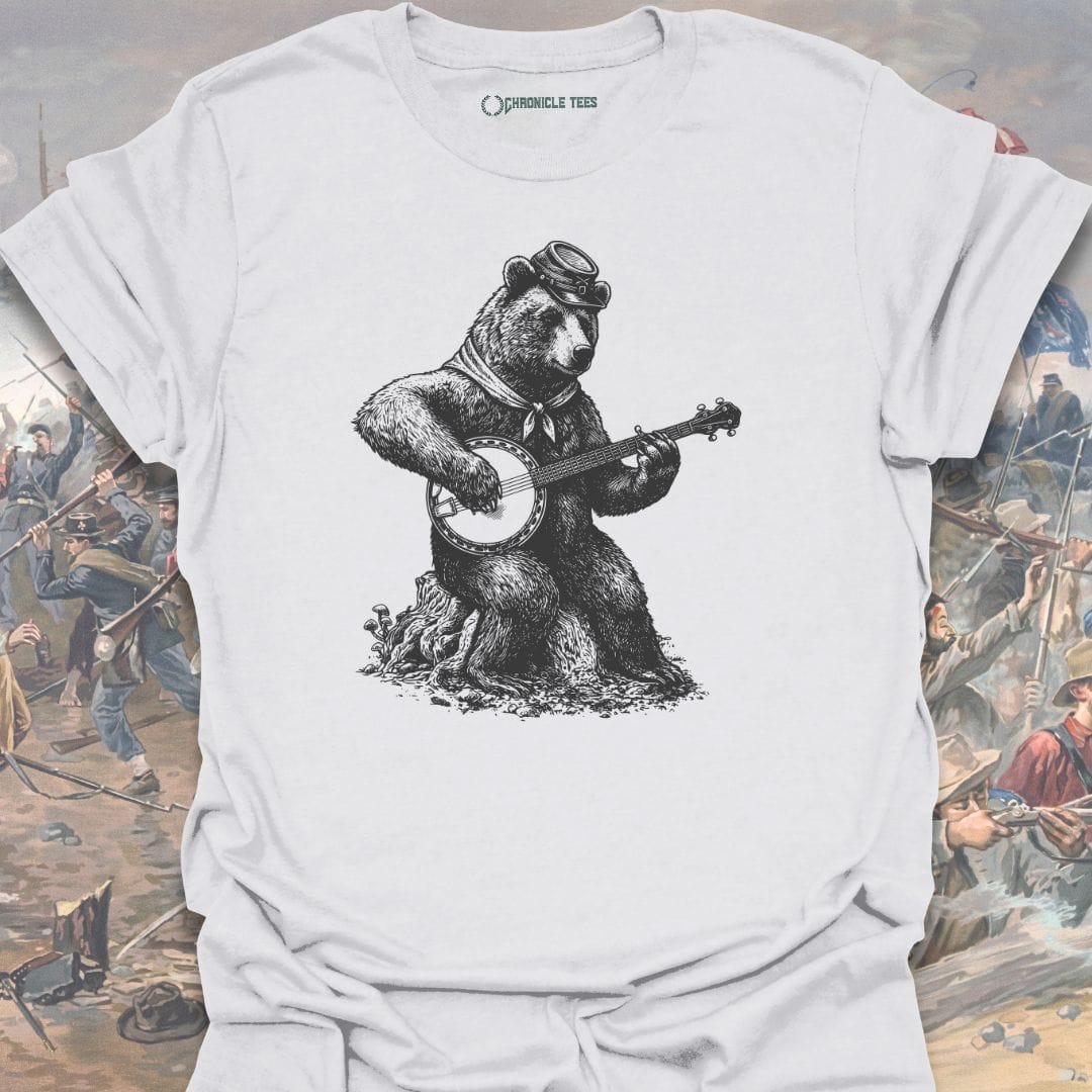 Bear Playing Banjo T-shirt
