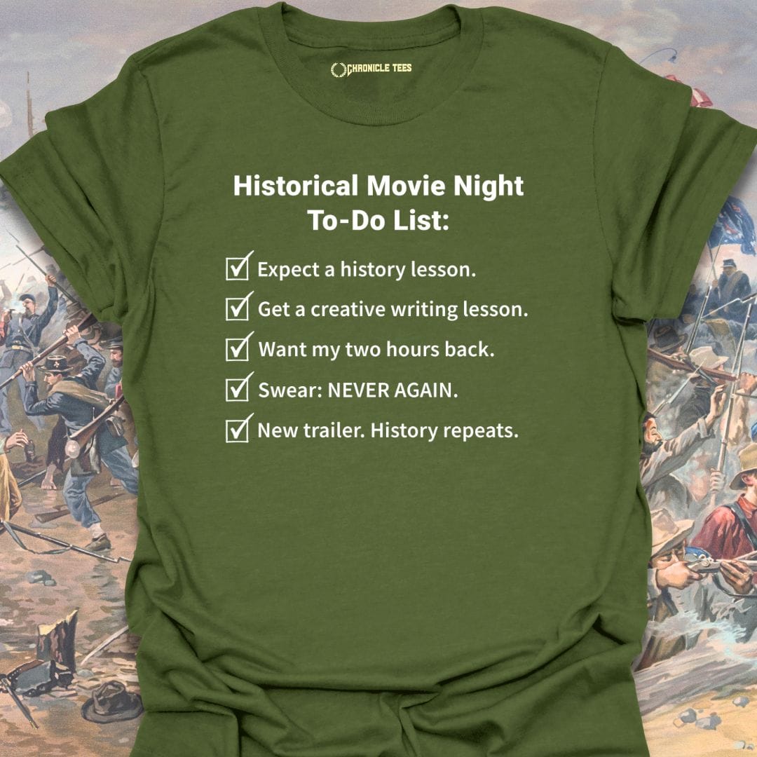 Historical Movie Night T-shirt
