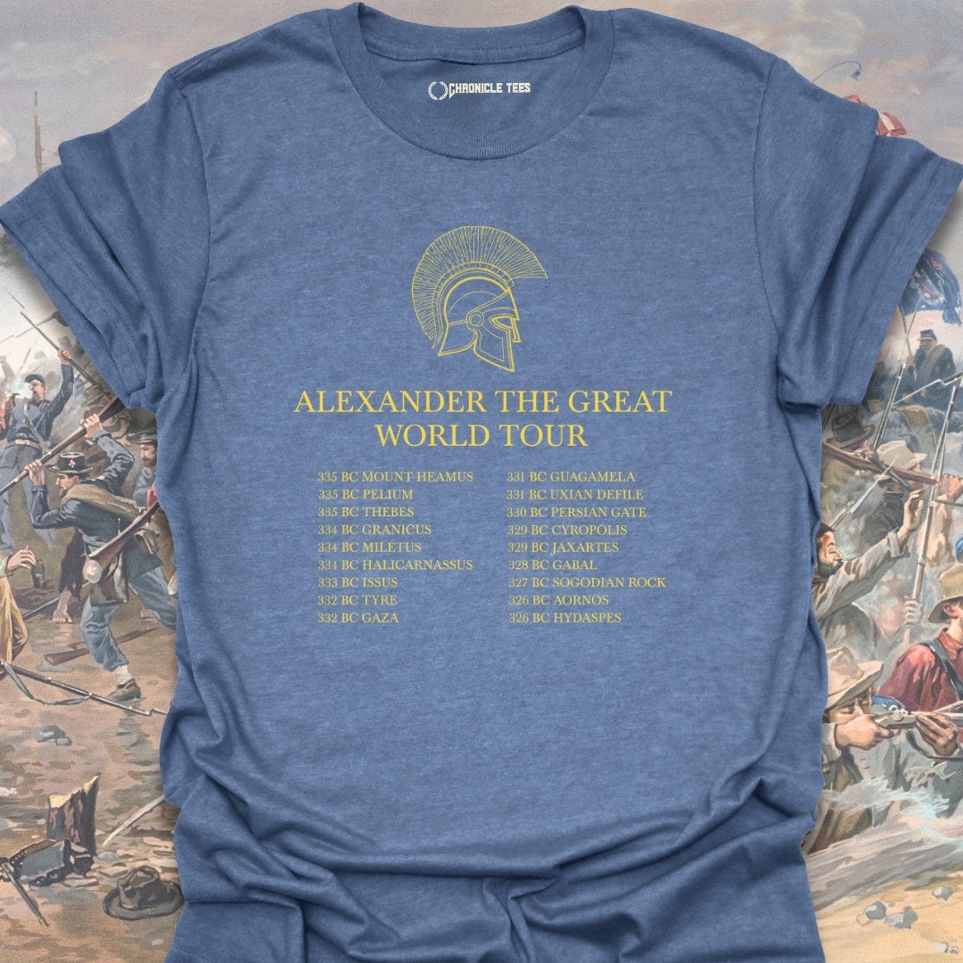 Alexander The Great World Tour T-shirt
