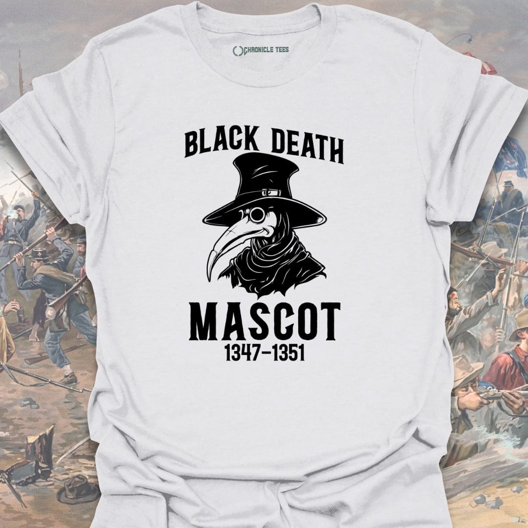 Black Death Mascot 1347-1351 T-shirt