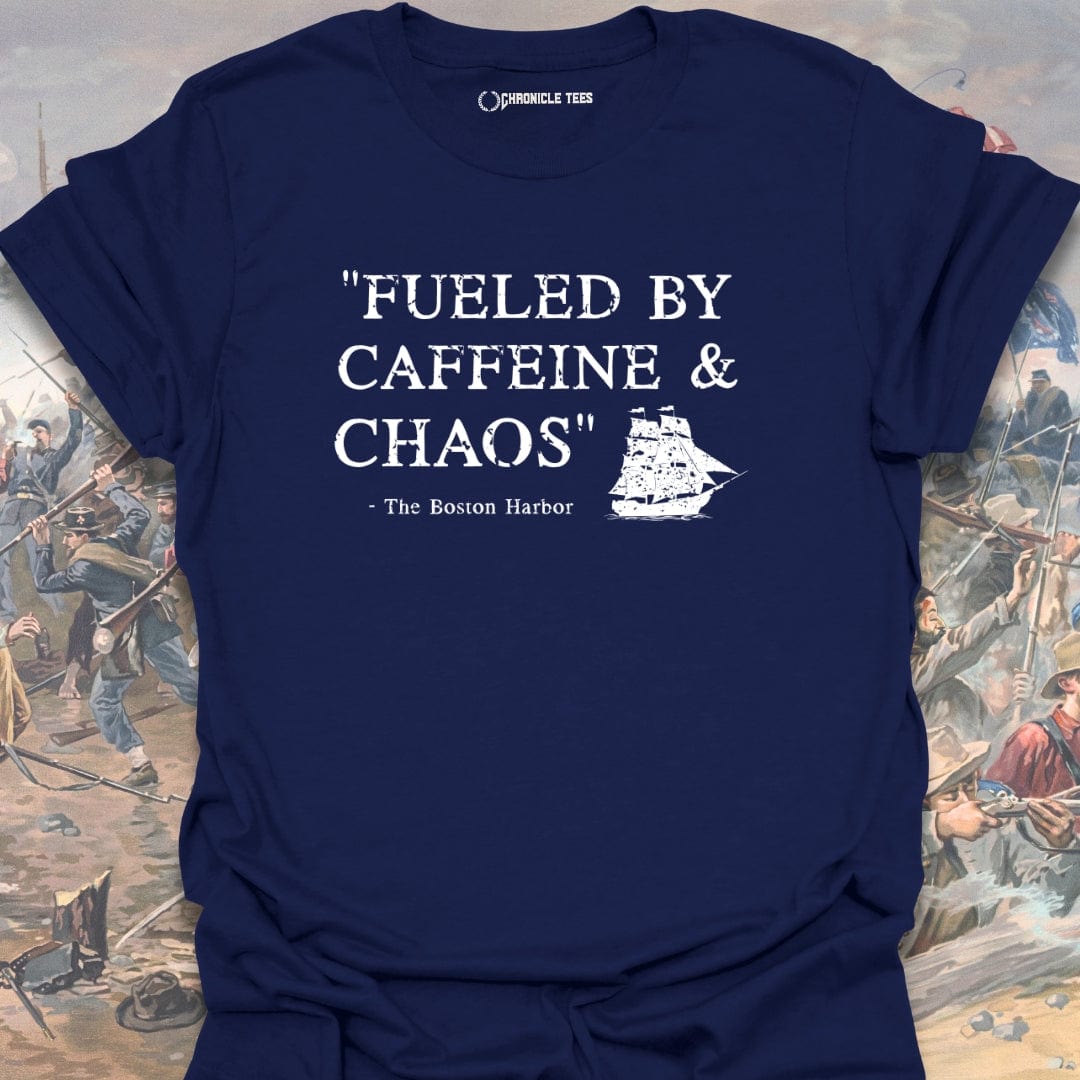 Fueled By Caffeine & Chaos T-shirt
