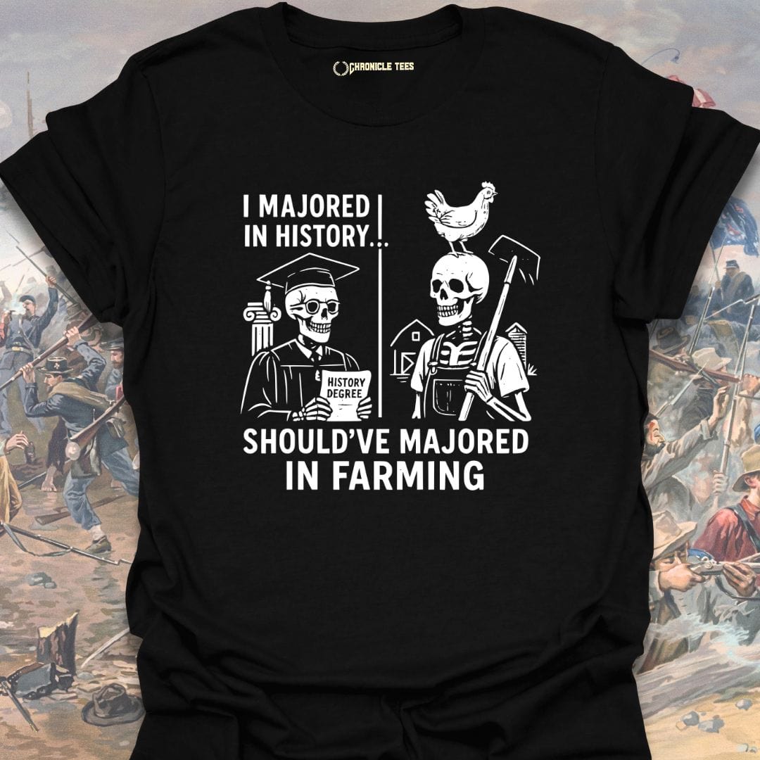 I Majored In History T-shirt