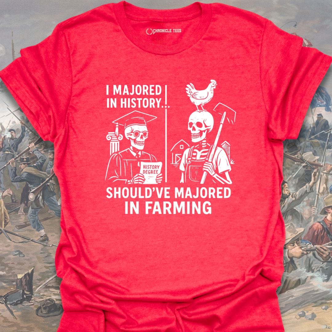 I Majored In History T-shirt