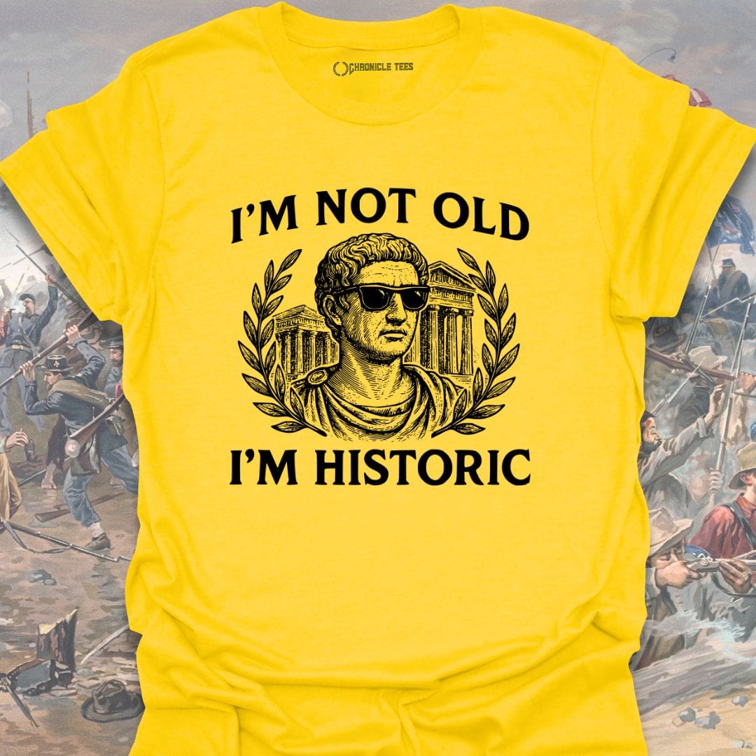 I'm Not Old, I'm Historic T-shirt