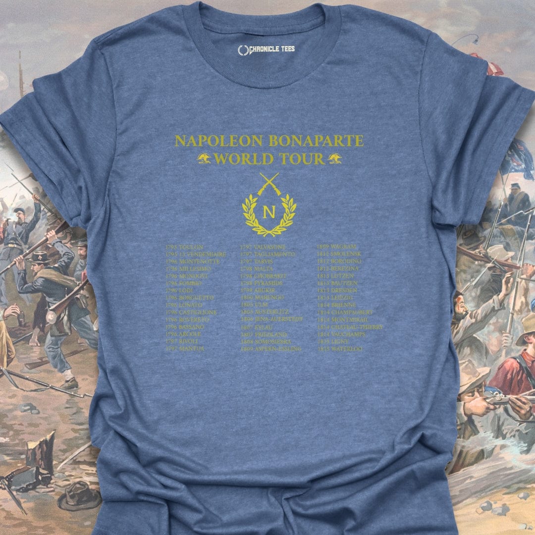 Napoleon Bonaparte World Tour T-shirt