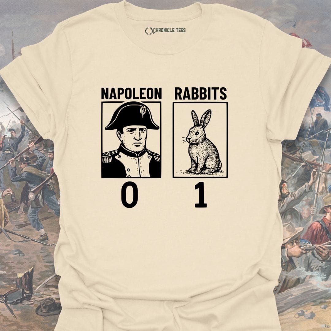 Napoleon Vs. Rabbits - 1807 T-shirt