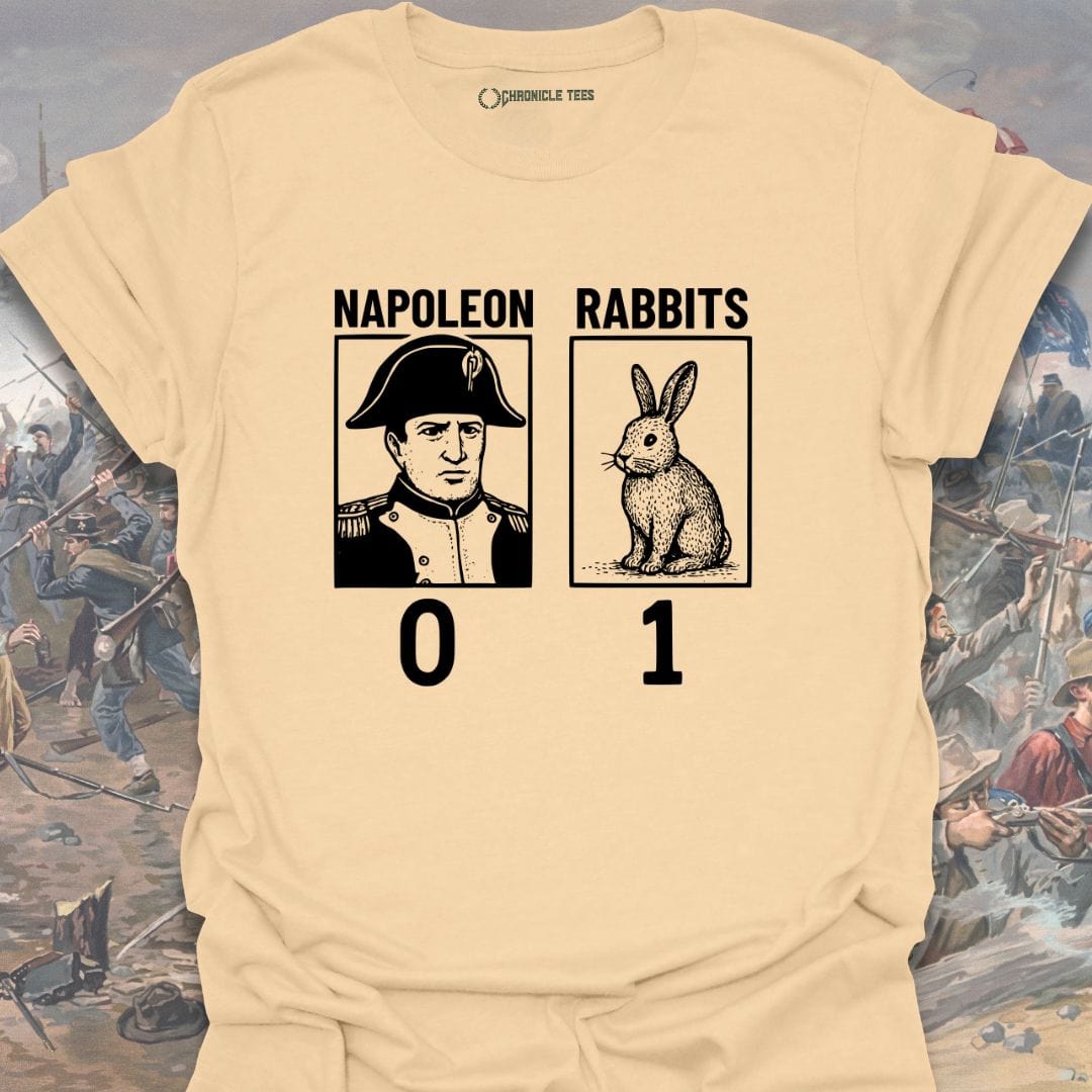 Napoleon Vs. Rabbits - 1807 T-shirt