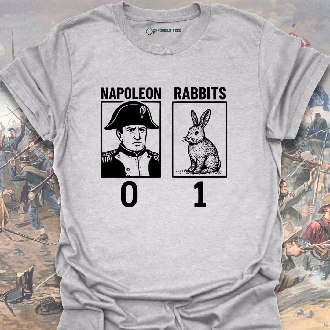 Napoleon Vs. Rabbits - 1807 T-shirt