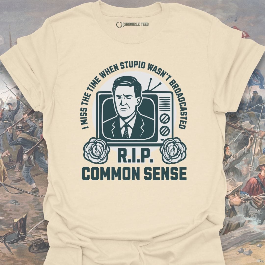 R.I.P. Common Sense T-shirt