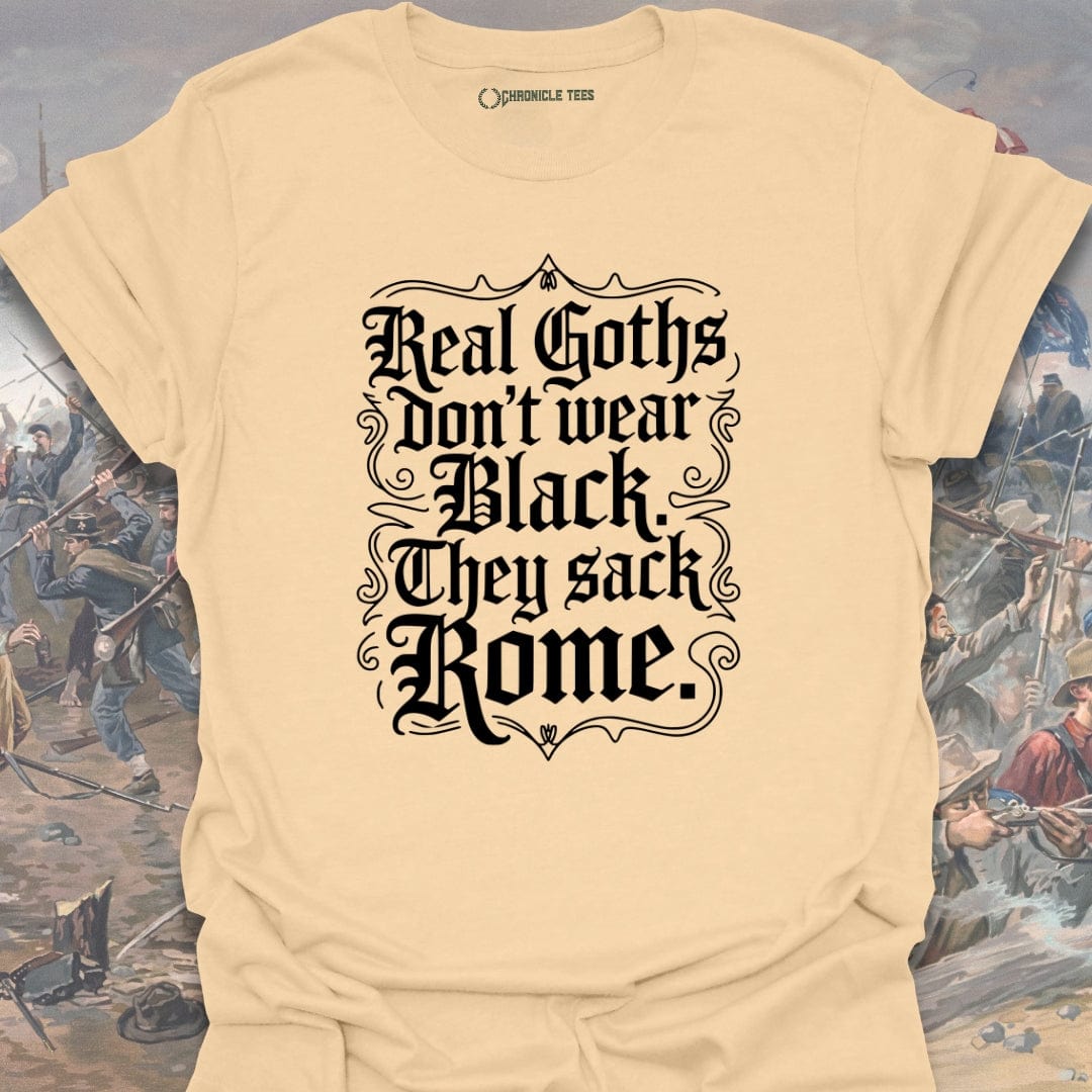 Real Goths Don't Wear Black T-shirt