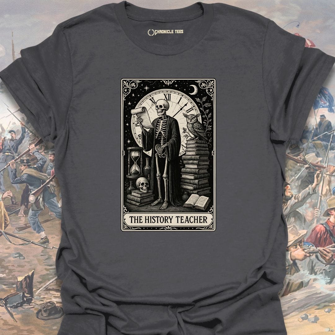 The History Teacher Tarot Card T-shirt