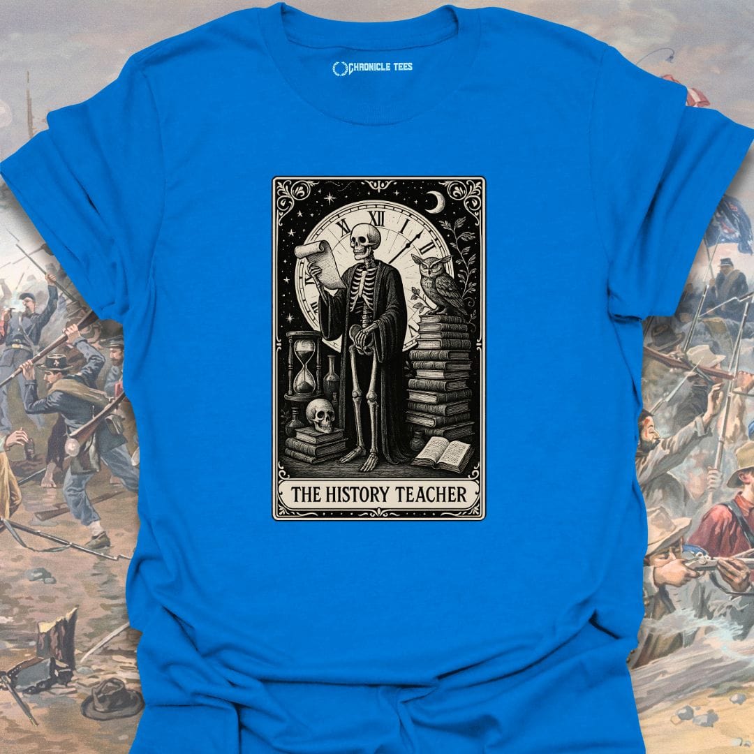 The History Teacher Tarot Card T-shirt