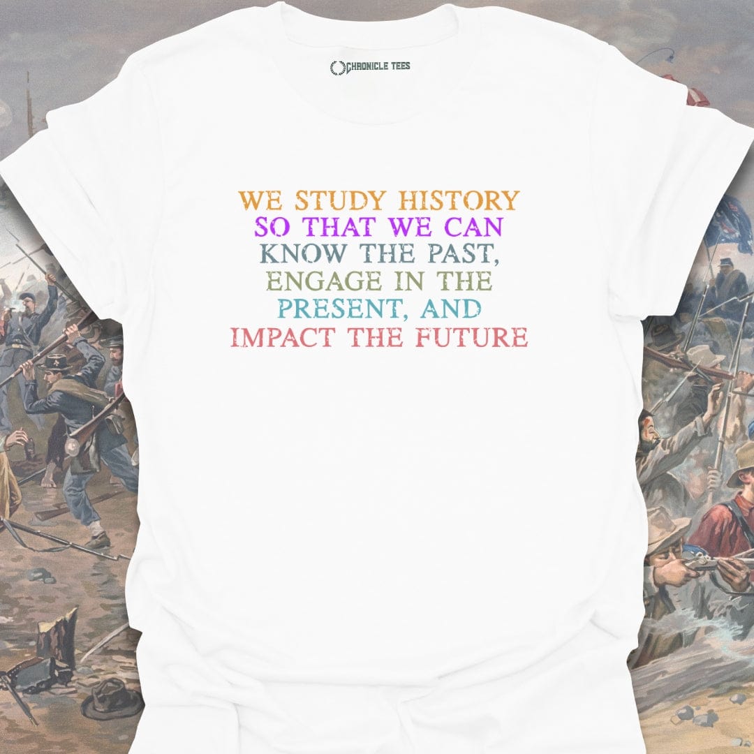 We Study History T-shirt