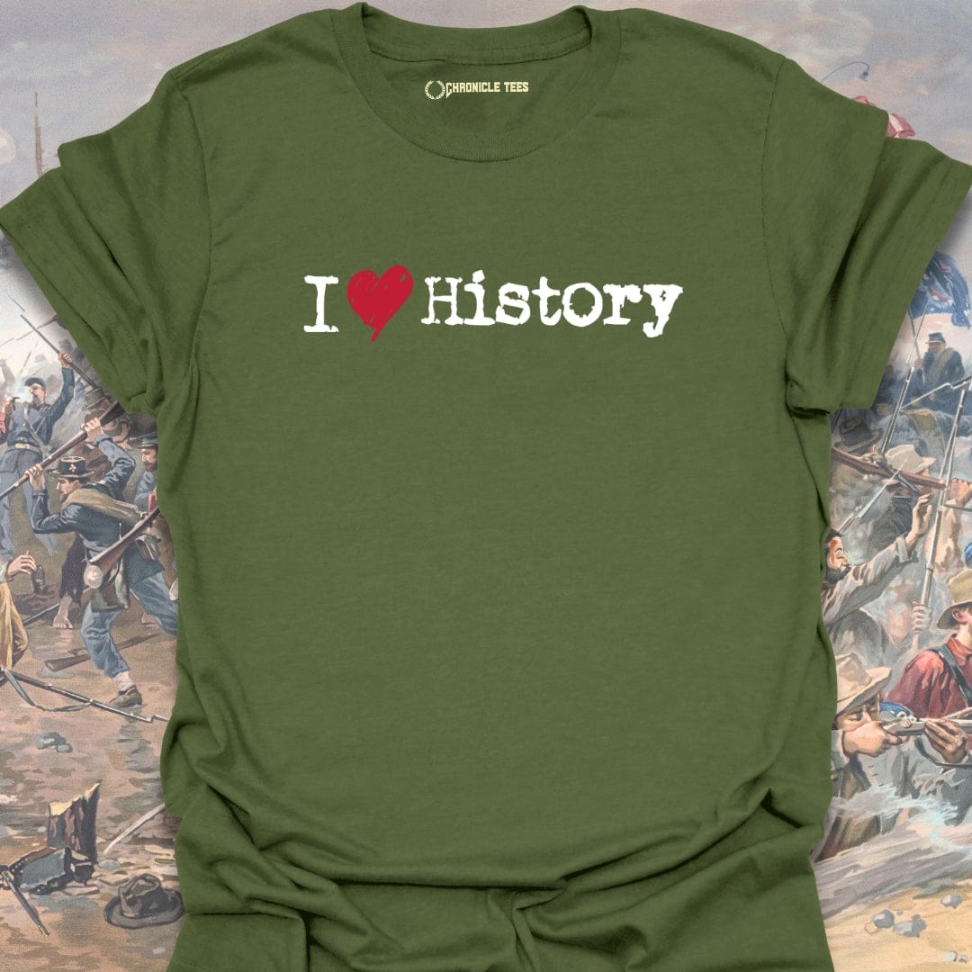 I (Heart) History T-shirt