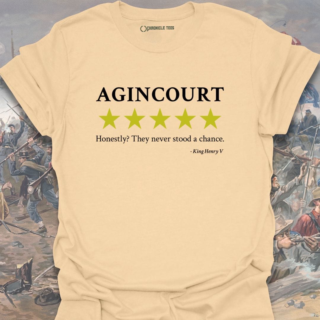 Agincourt - King Henry V T-shirt