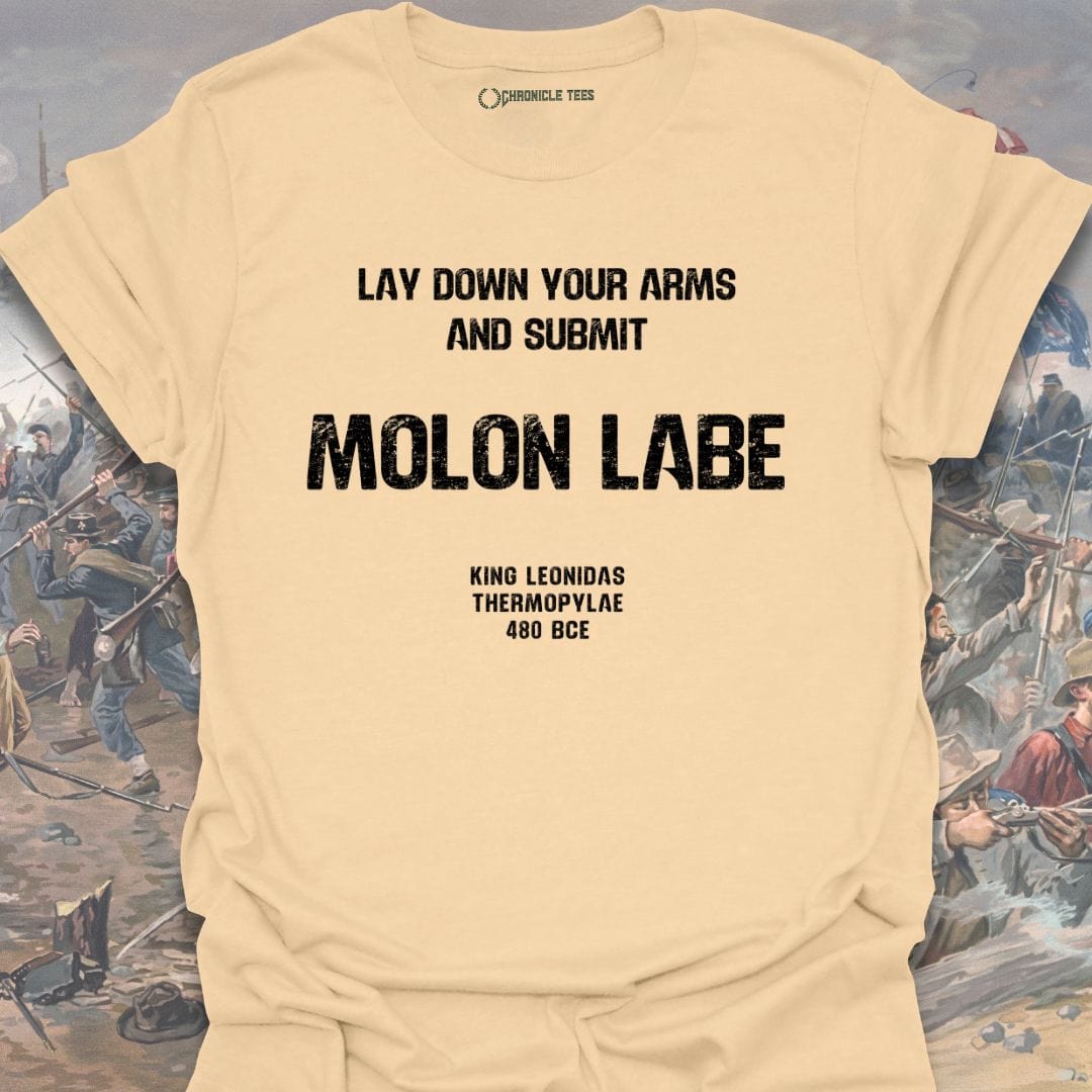 Molon Labe - King Leonidas T-shirt