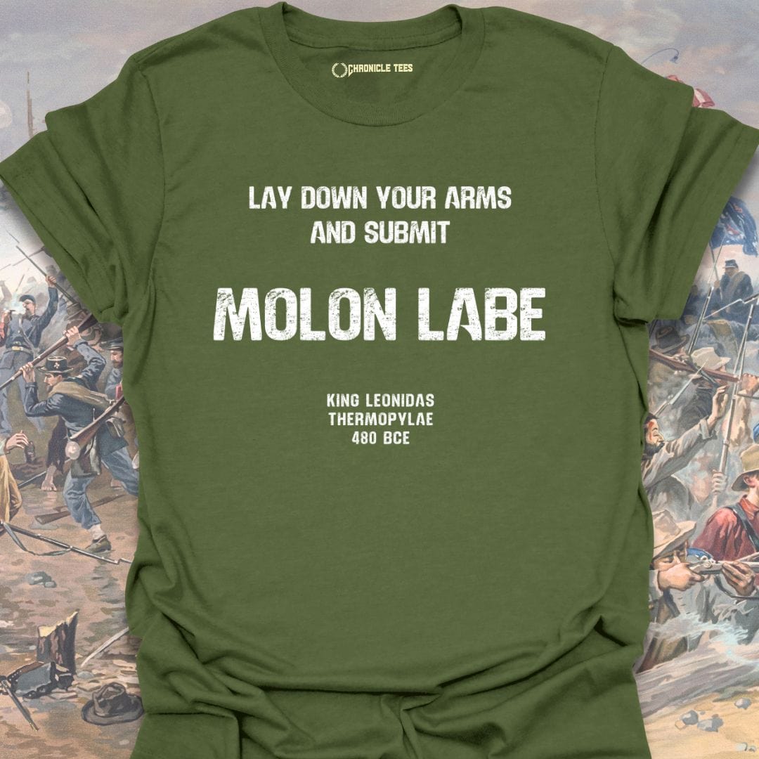 Molon Labe - King Leonidas T-shirt