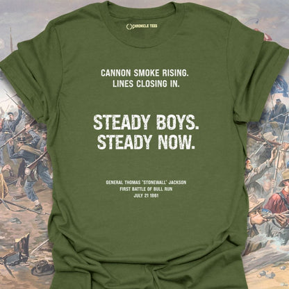 Steady Boys. Steady Now. T-shirt