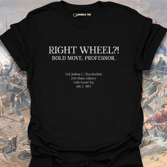 Right Wheel Joshua Chamberlain T-shirt