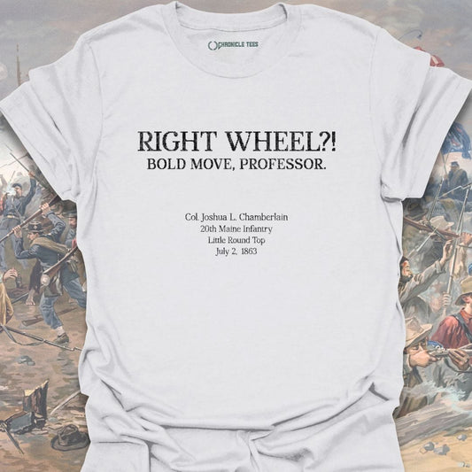 Right Wheel Joshua Chamberlain T-shirt