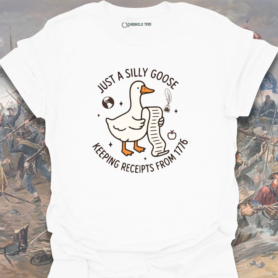 Keeping Receipts From 1776 T-shirt