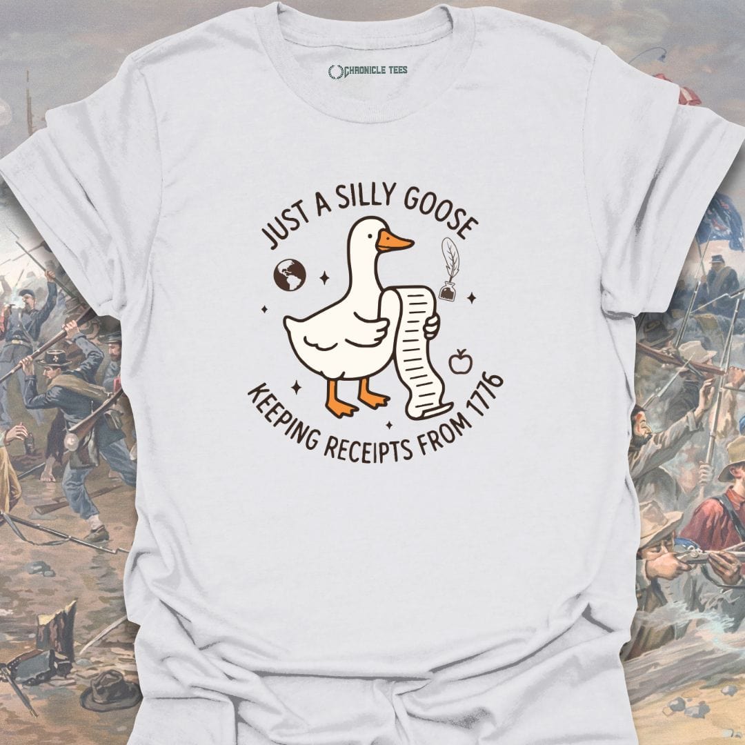 Keeping Receipts From 1776 T-shirt