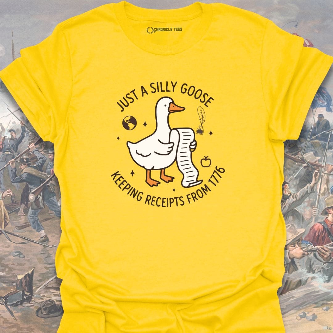 Keeping Receipts From 1776 T-shirt