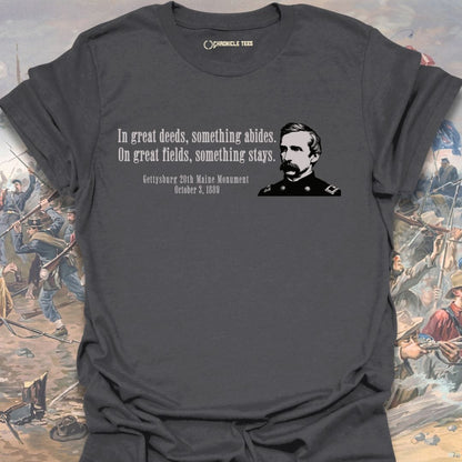 In Great Deeds, Joshua Chamberlain - 1889 T-shirt