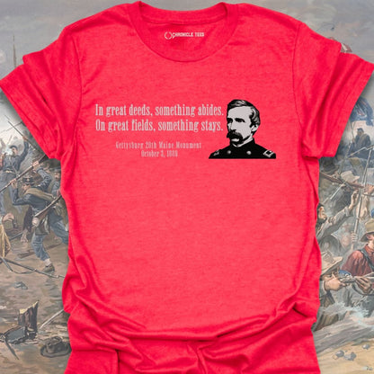 In Great Deeds, Joshua Chamberlain - 1889 T-shirt