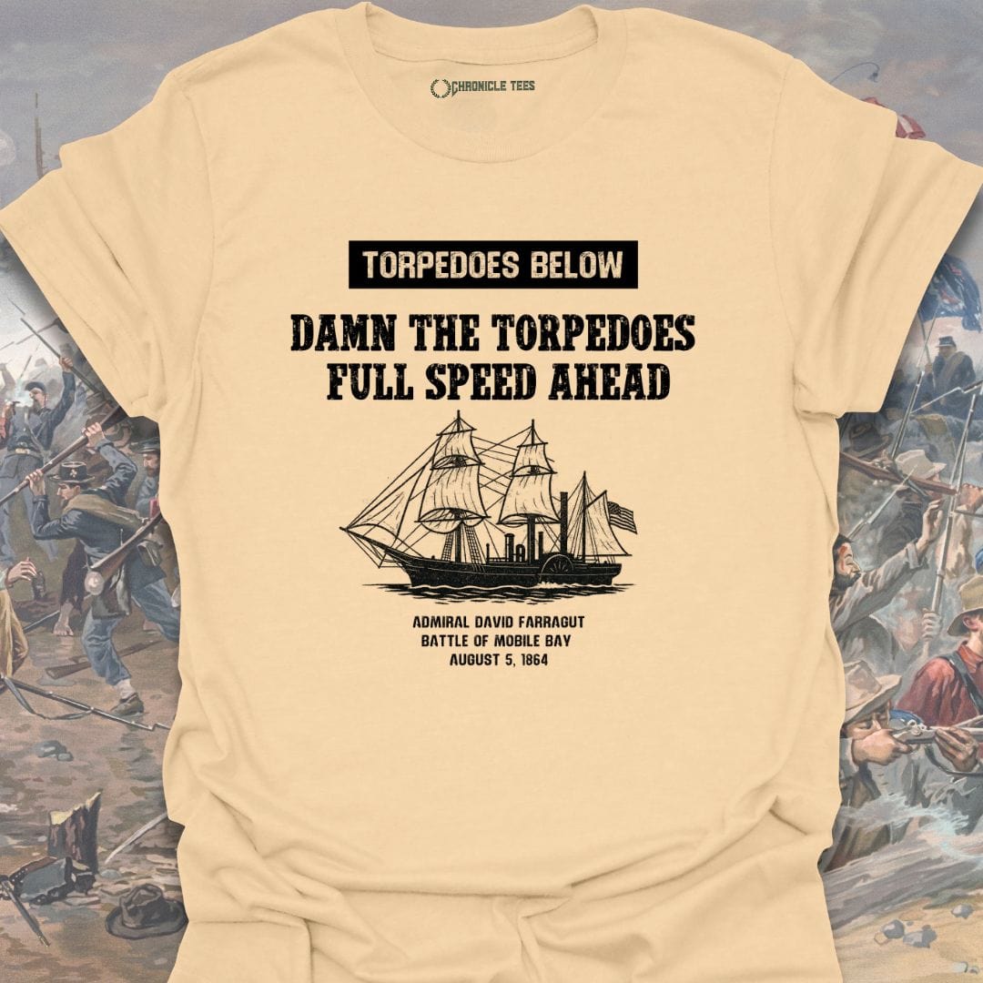 Damn The Torpedoes - Farragut T-shirt