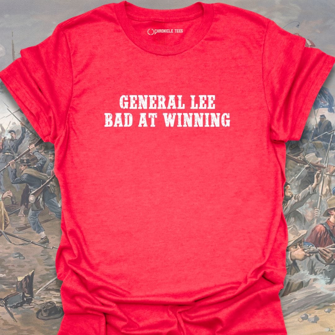 General Lee Bad At Winning T-shirt