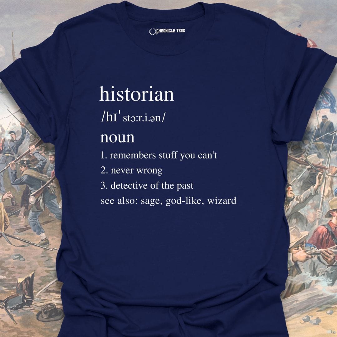 Historian Dictionary T-shirt