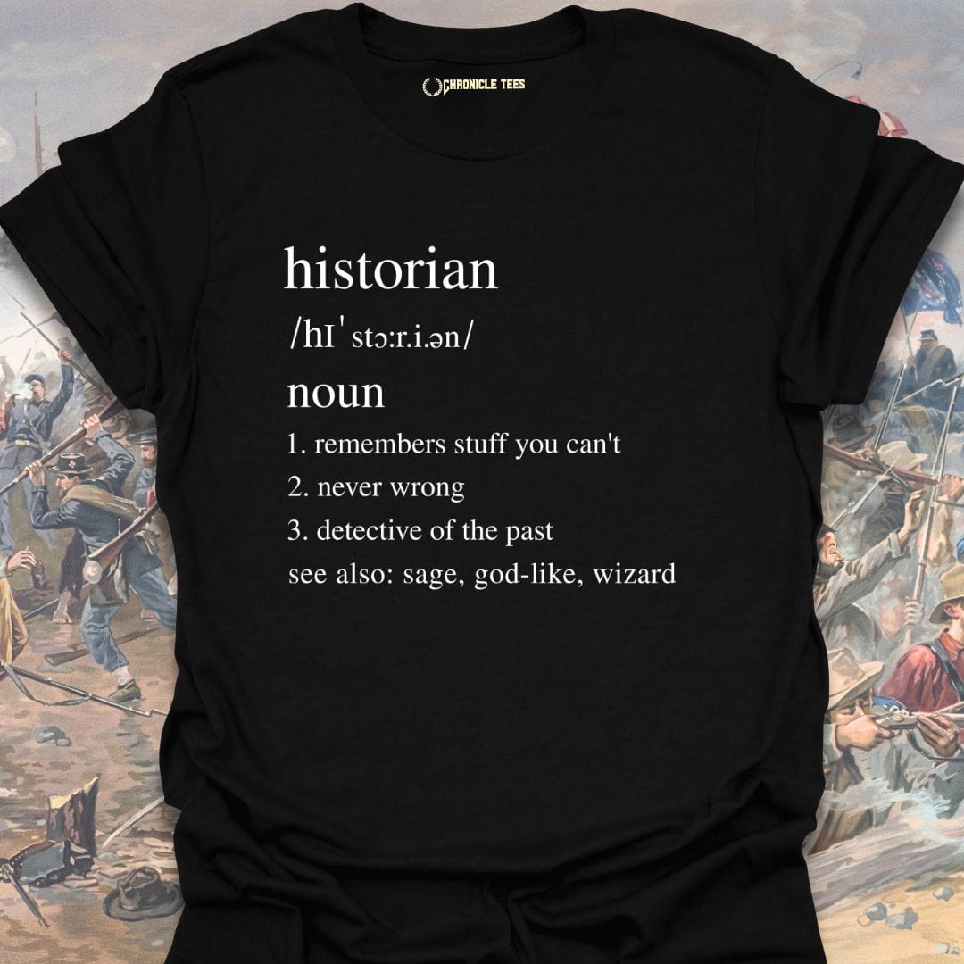 Historian Dictionary T-shirt